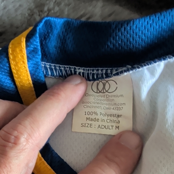 Brewers Baseball Jersey #19 - Adult Medium - Picture 2 of 3